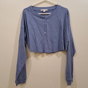 COPY - Aeropostale crop longsleeve top